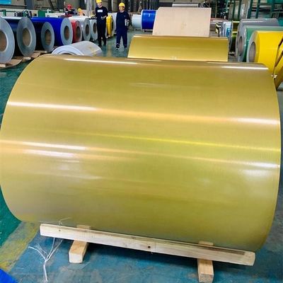 Алюминиевая покрытая катушка фабрика прямая продажа низкая цена Алюминиевая катушка покрытая цвет