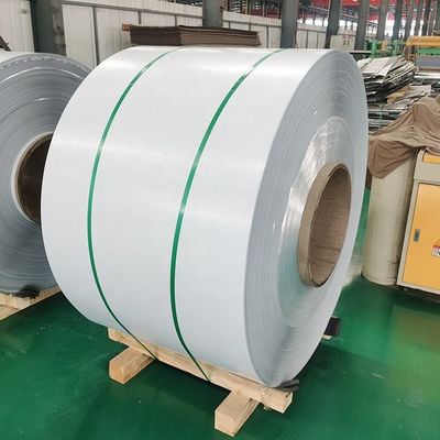 Однопокрытая и двойная сушка окрашенная алюминиевая катушка покрытие 1050 H14 1060 H24 3003 5083 6061 T6 зерновая покраска алюминиевая катушка предварительно окрашенная окрашенная алюминиевая катушка